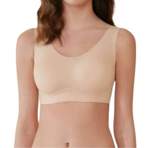 HSIA Wide‎ Strap Padded Cooling Wireless Bra Sz L